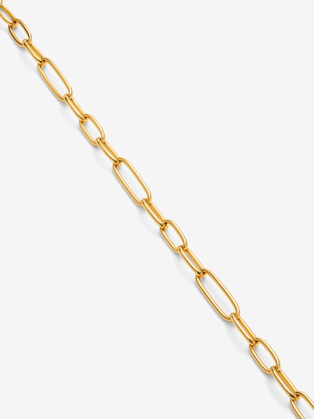 Collar de eslabones de oro amarillo de 18K con perla australiana de 11,5 mm