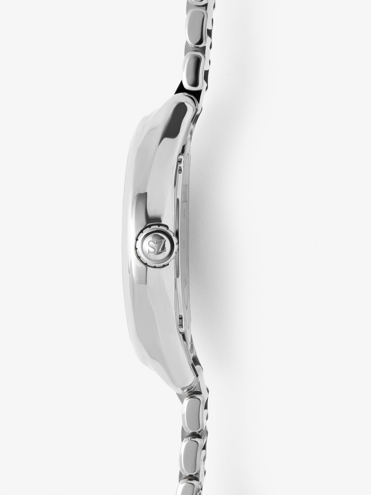 Reloj de acero inoxidable y cristal de zafiro con movimiento de cuarzo