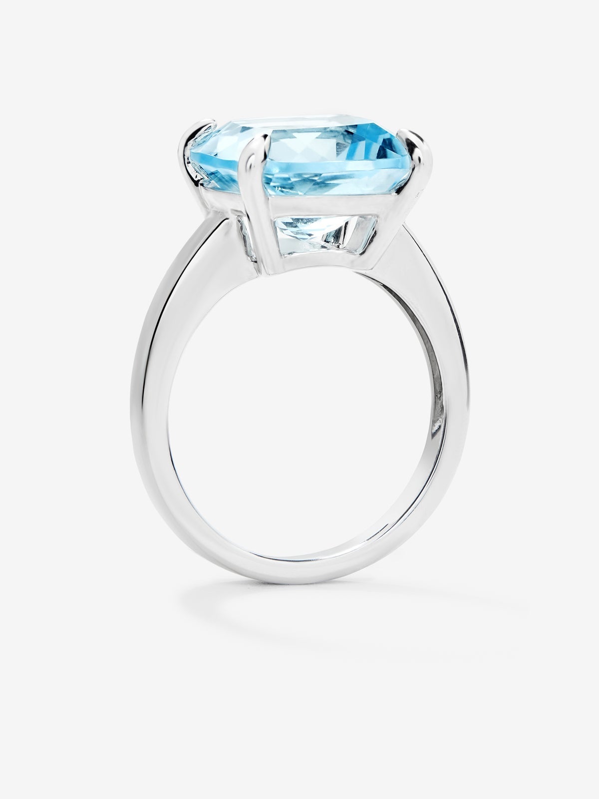 Anillo de plata 925 con topacio