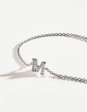 Pulseras con iniciales