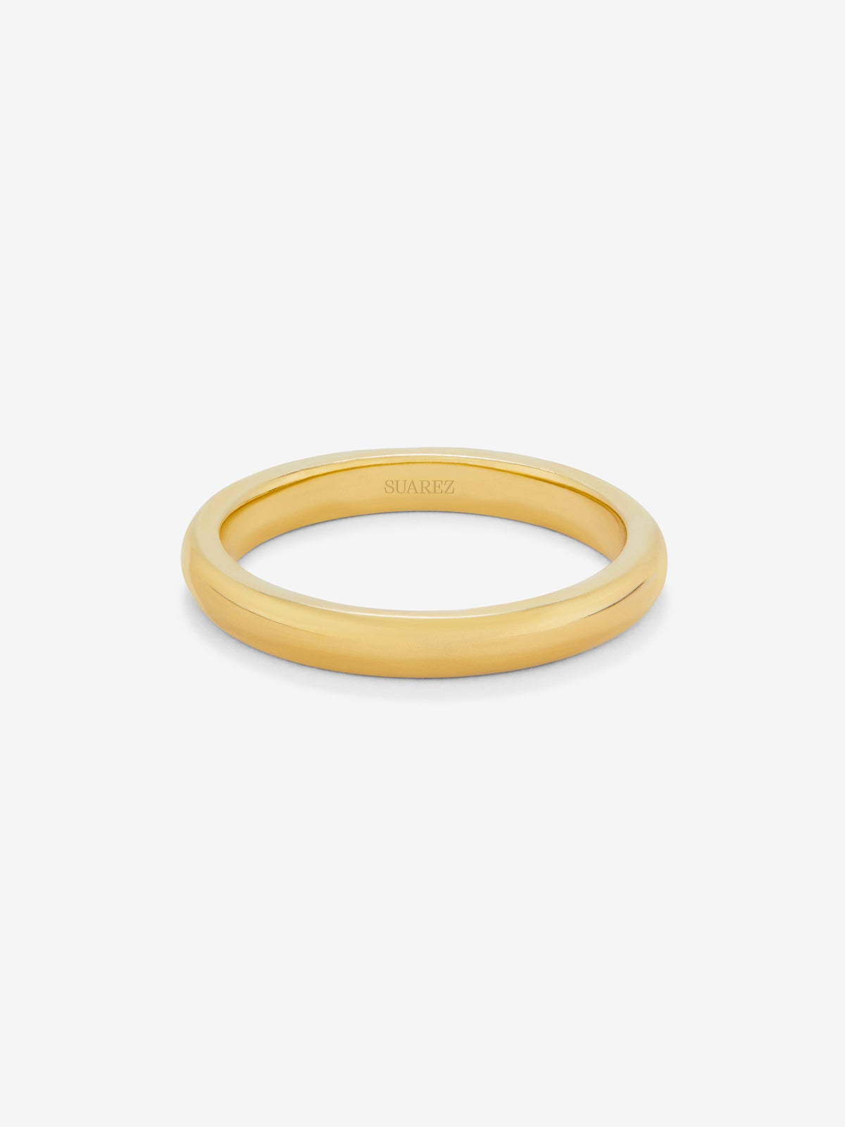 Alianza de oro amarillo de 18K