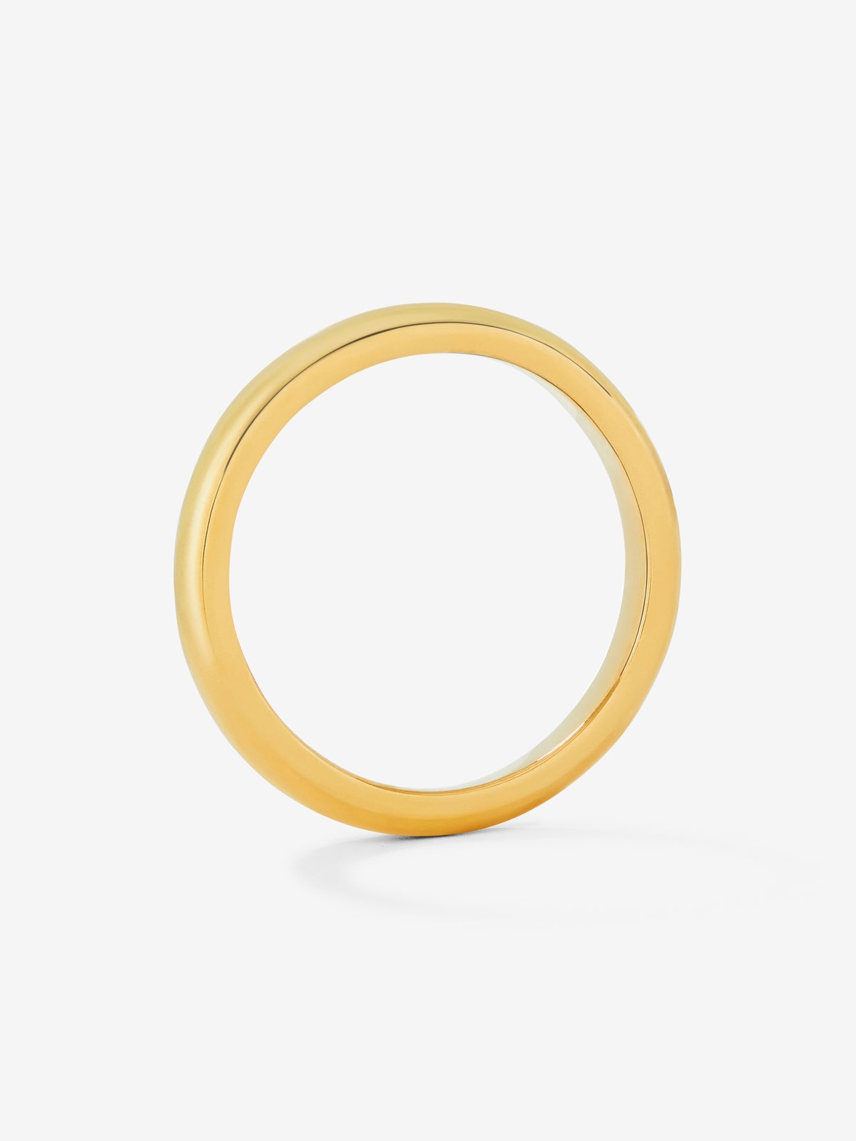 Alianza de oro amarillo de 18K