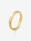 Alianza de boda de oro amarillo de 18K