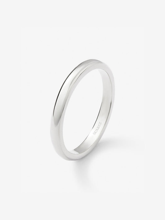 Alianza de boda de platino