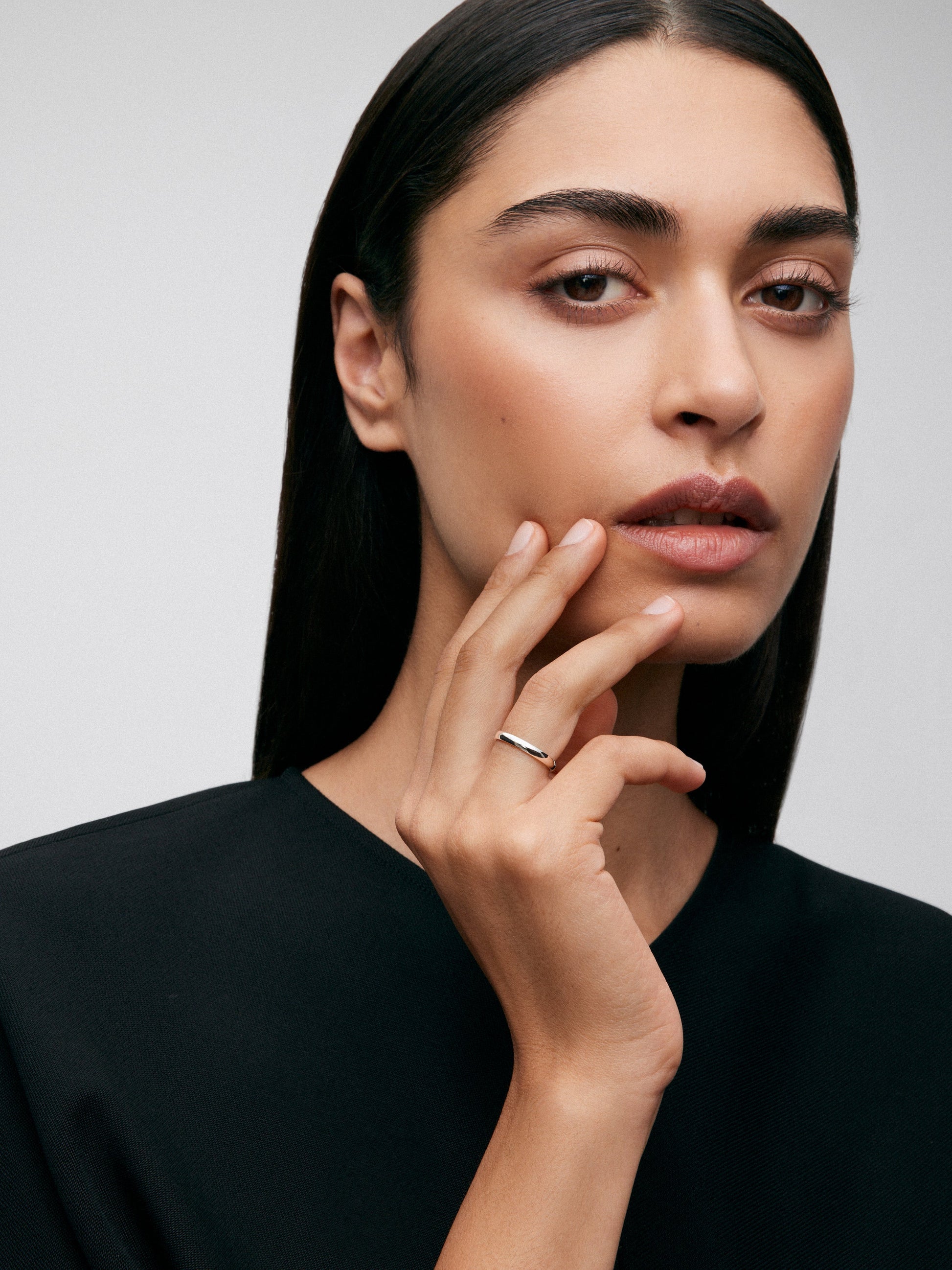 Alianza de boda de platino