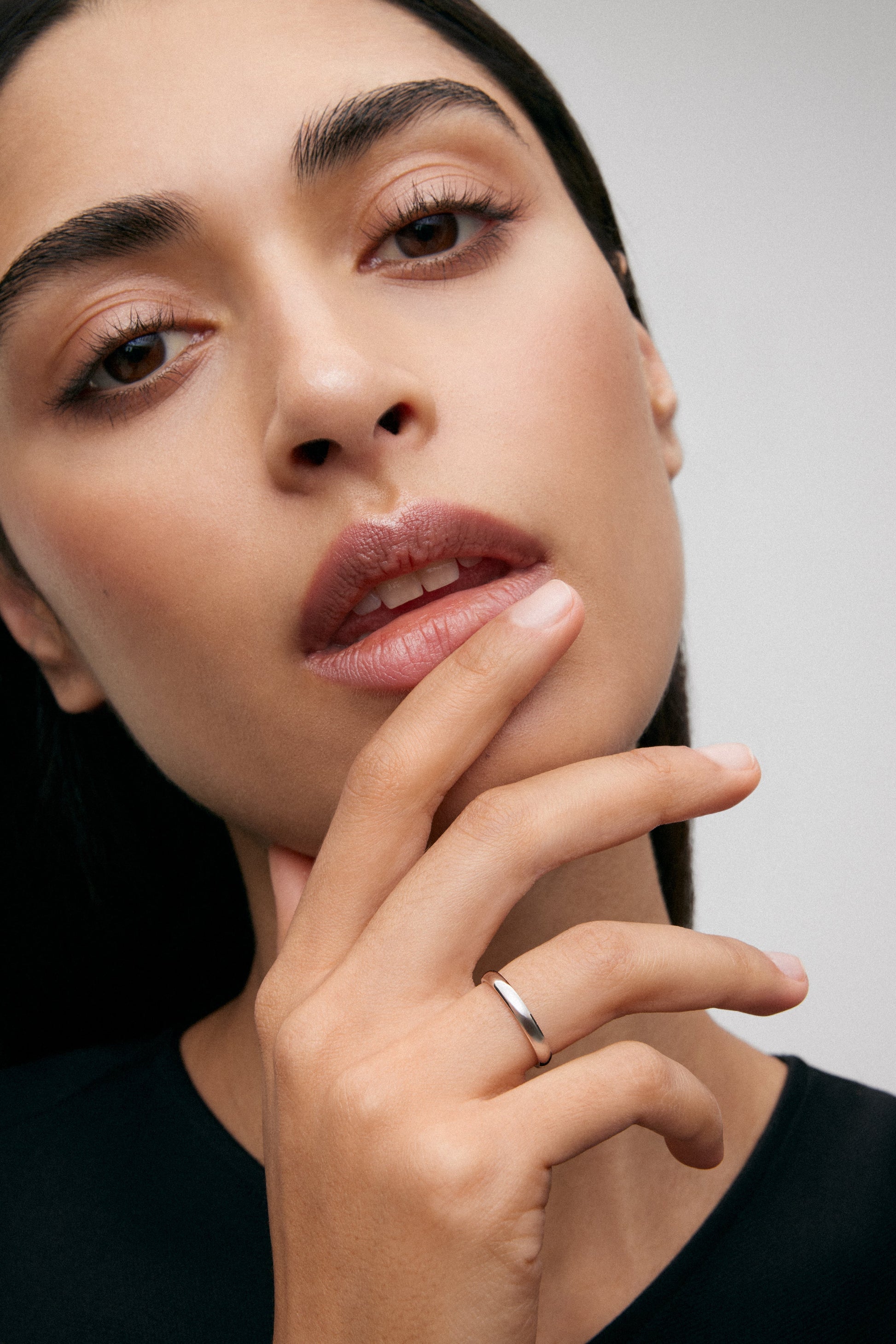 Alianza de boda de platino