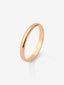 Alianza de oro rosa de 18K
