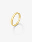 Alianza de boda de oro amarillo de 18K