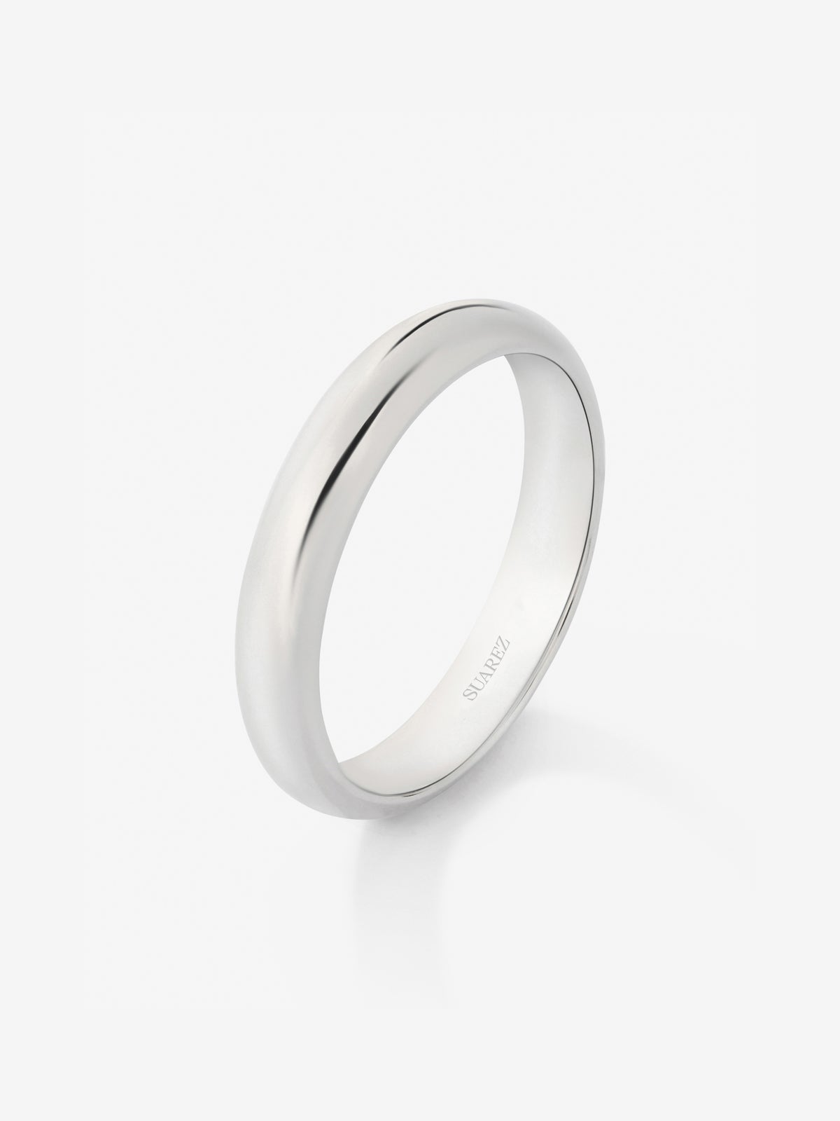 Alianza de boda de platino 950