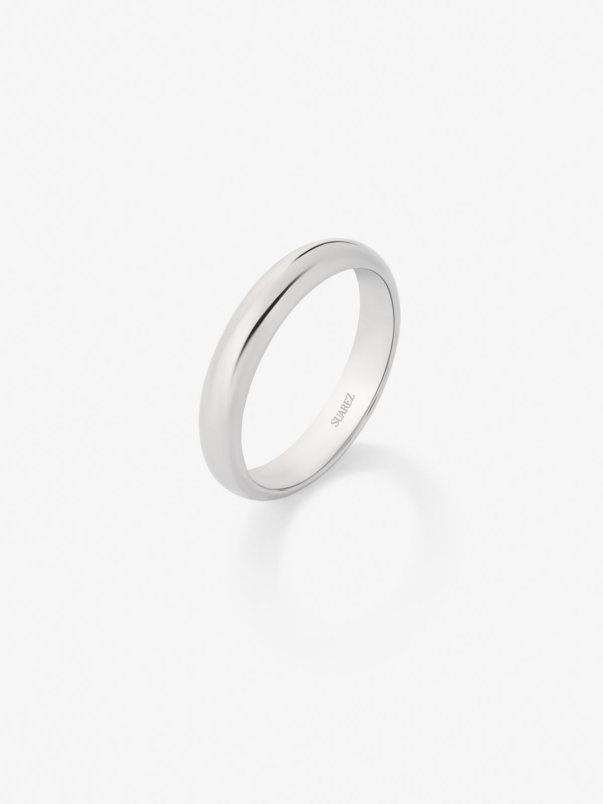 Alianza de boda de platino 950