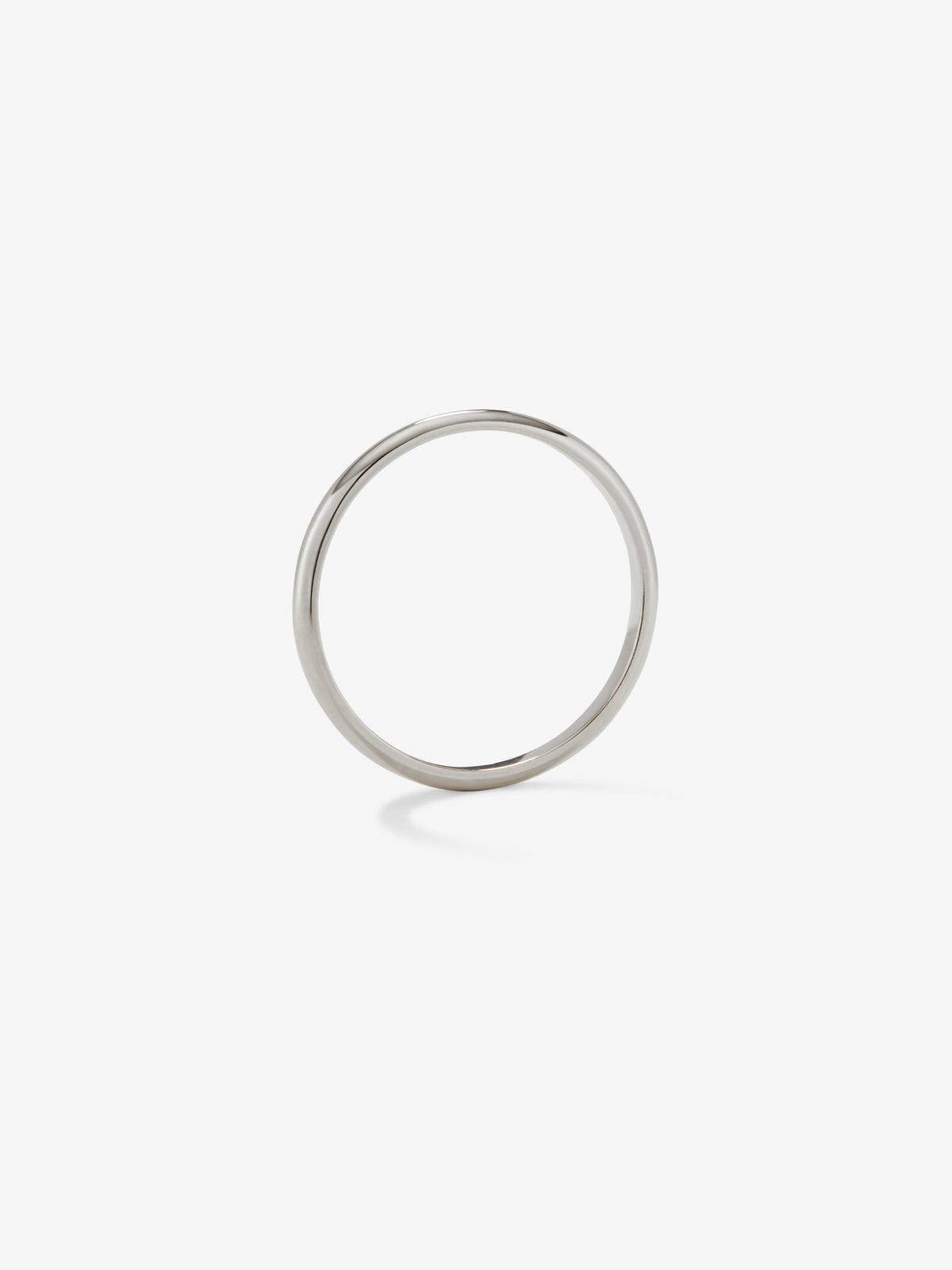 Alianza de boda de platino