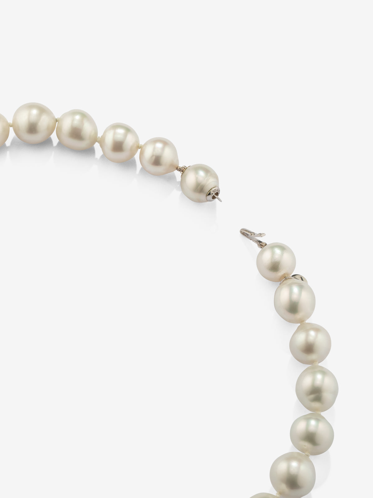 Australian Pearl Pendant with 18K White Gold Hidden Clasp