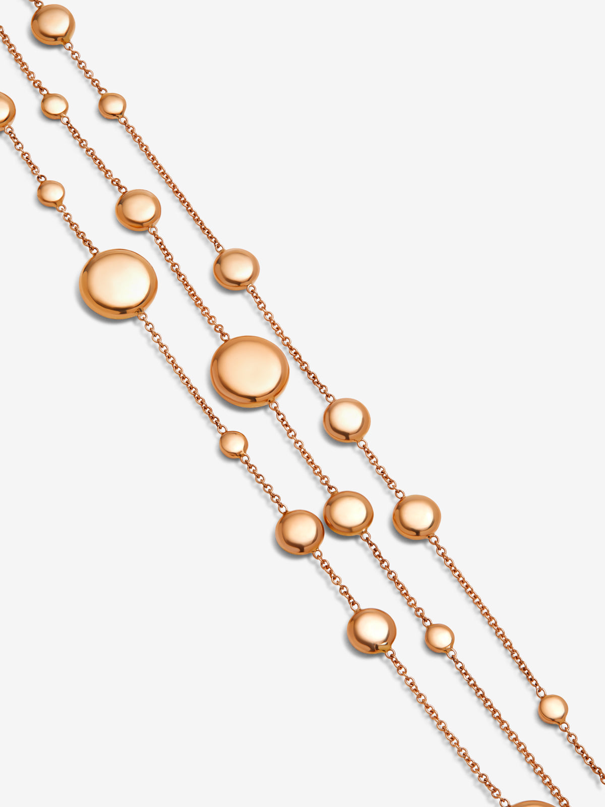 18K rose golden collar