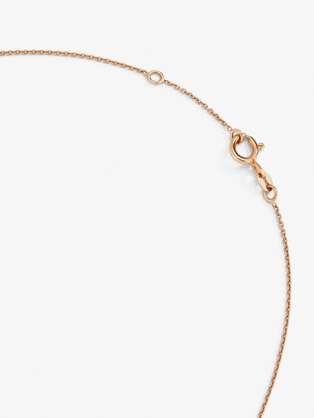 Collar gargantilla con estrellas de oro rosa de 18K con diamantes