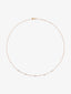 Collar gargantilla de oro rosa de 18K con diamantes
