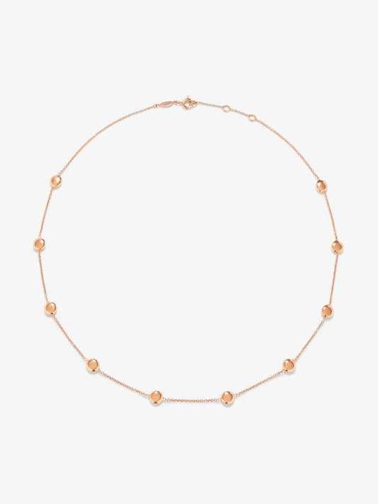 Colgante de oro rosa de 18K