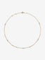 Colgante con barras de oro amarillo de 18K y diamantes en talla brillante con un total de 0,17 cts