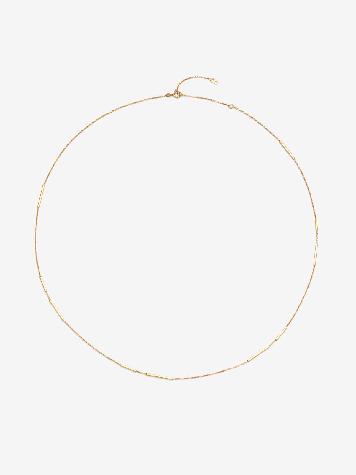 Collar de oro amarillo de 18K