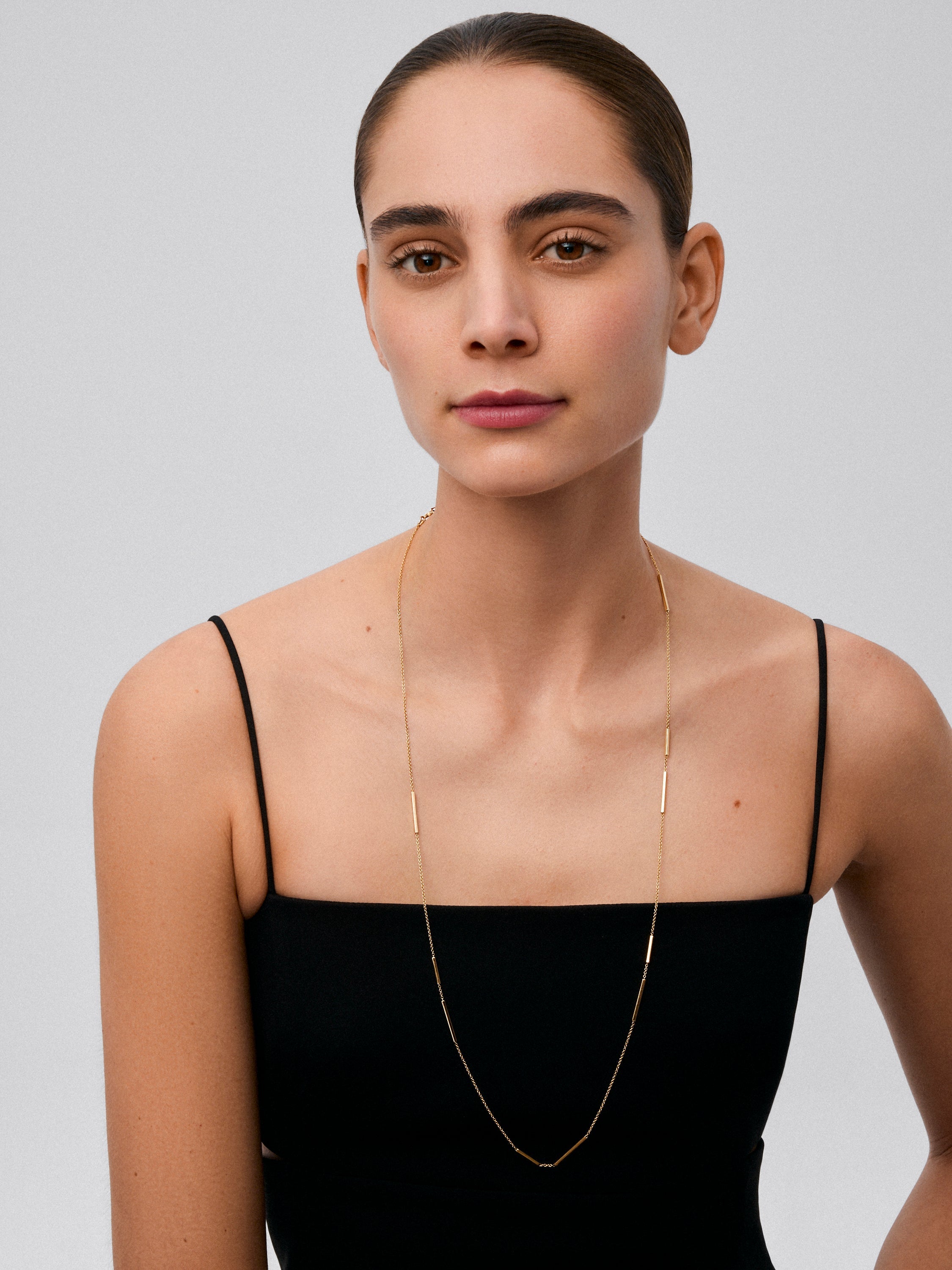 Collar de oro amarillo de 18K