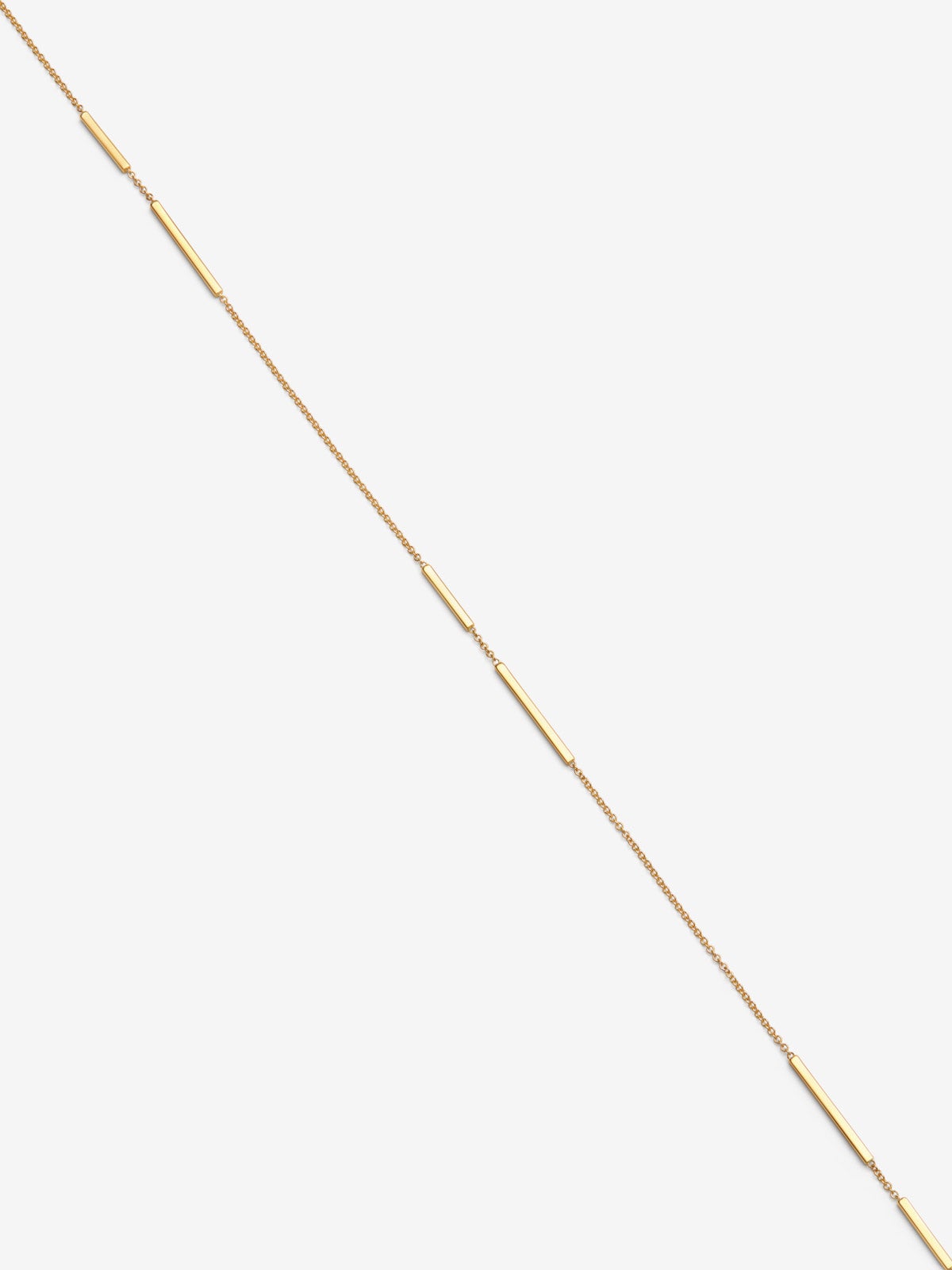 Collar de oro amarillo de 18K