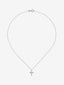 Colgante de grace de oro blanco con diamante