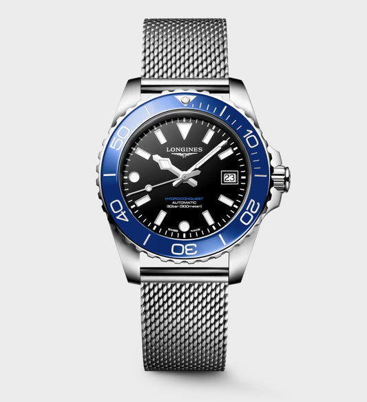 Reloj automático, Ø 39.00 mm, acero inoxidable y cerámica