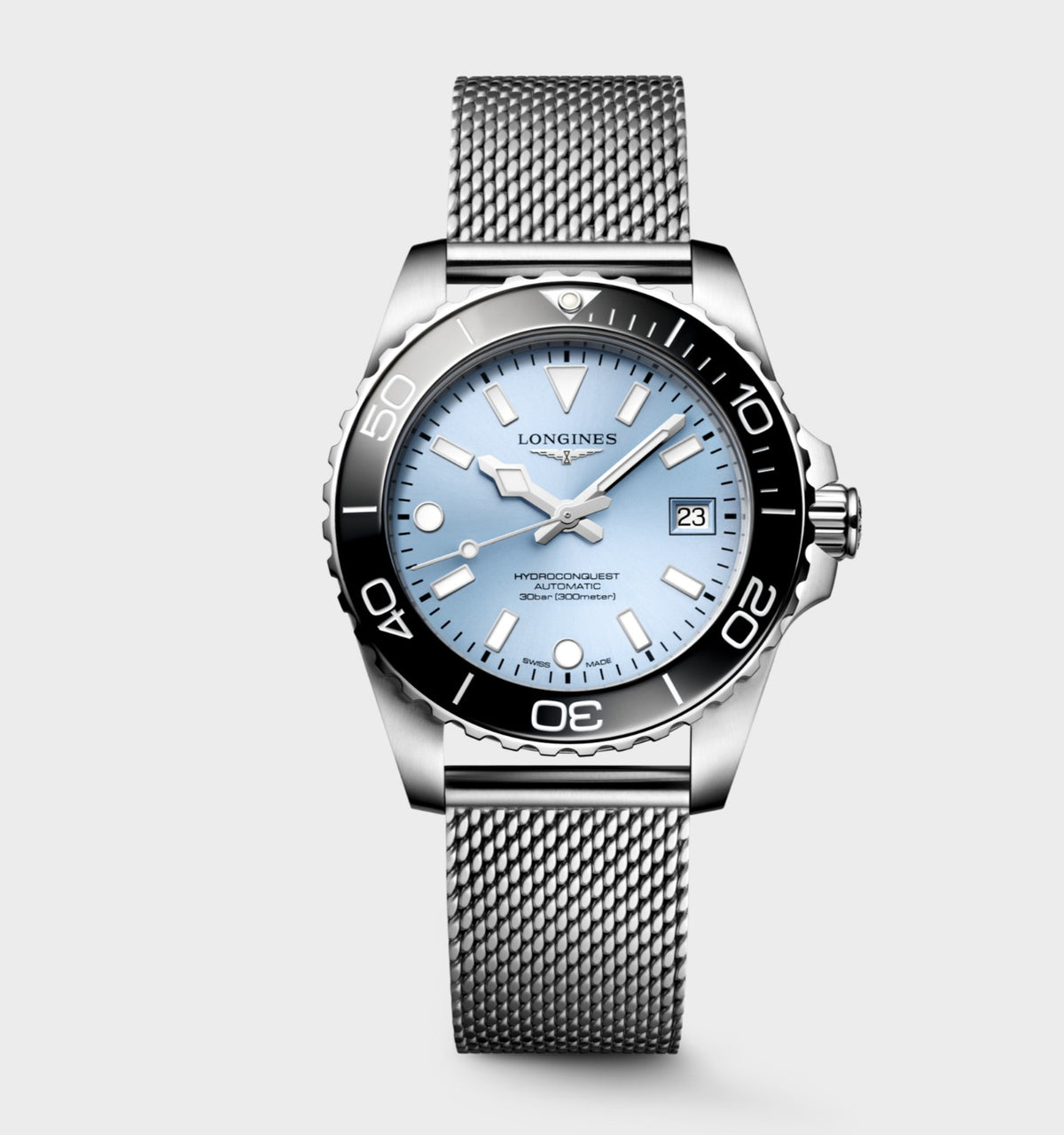 Reloj automático, Ø 39.00 mm, Acero inoxidable y cerámica, L3.779.4.99.6