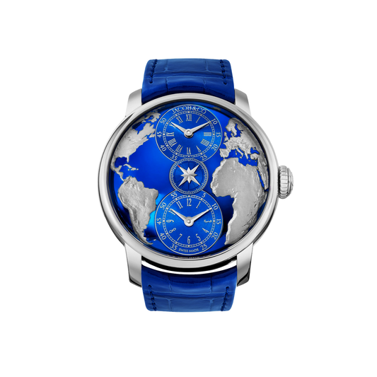 THE WORLD IS YOURS DUAL STELL TIME ZONE 43MM ED999