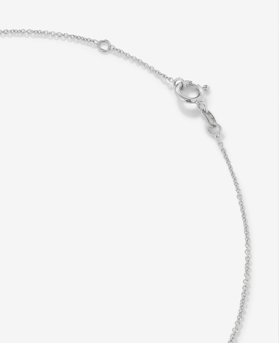 Colgante de plata 925 con cuarzo citrino en talla cushion de