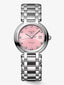 Reloj Longines Primaluna de acero inoxidable con cristal de zafiro, índices de diamantes y movimiento automático