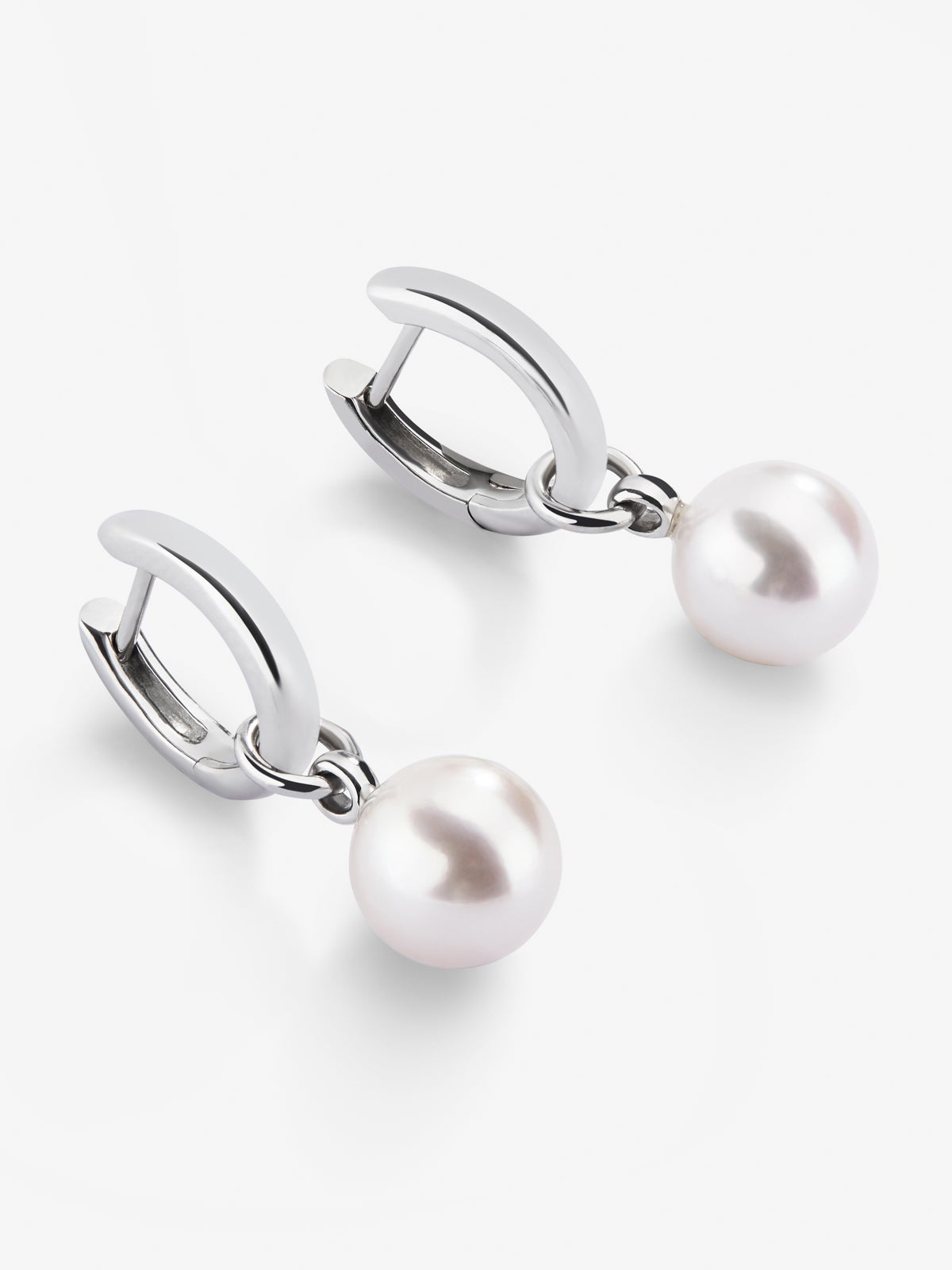 Pendientes de plata 925 con perlas australianas de 8,5 mm