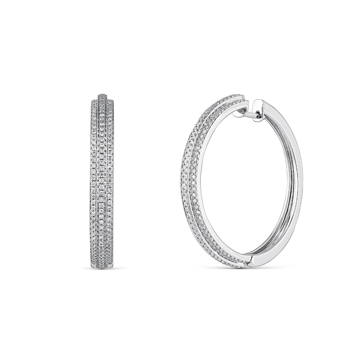 PENDIENTES OB D 0,33CT L.A._DECO