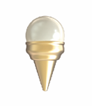 Pendientes de oro amarillo de 18K con perla akoya de 4mm