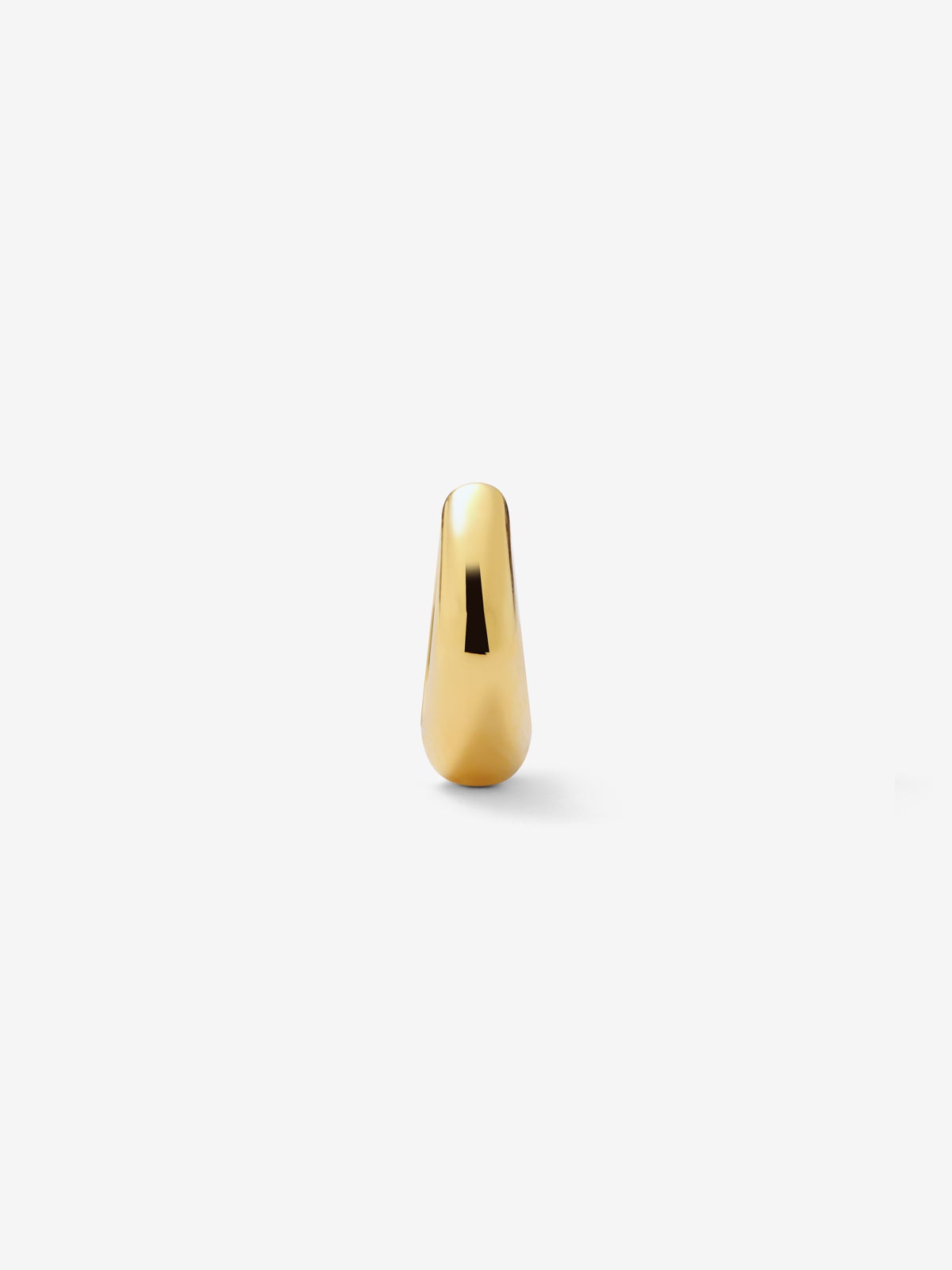 Earcuff de oro amarillo de 18K con diamante en talla brillante de 0,01 cts