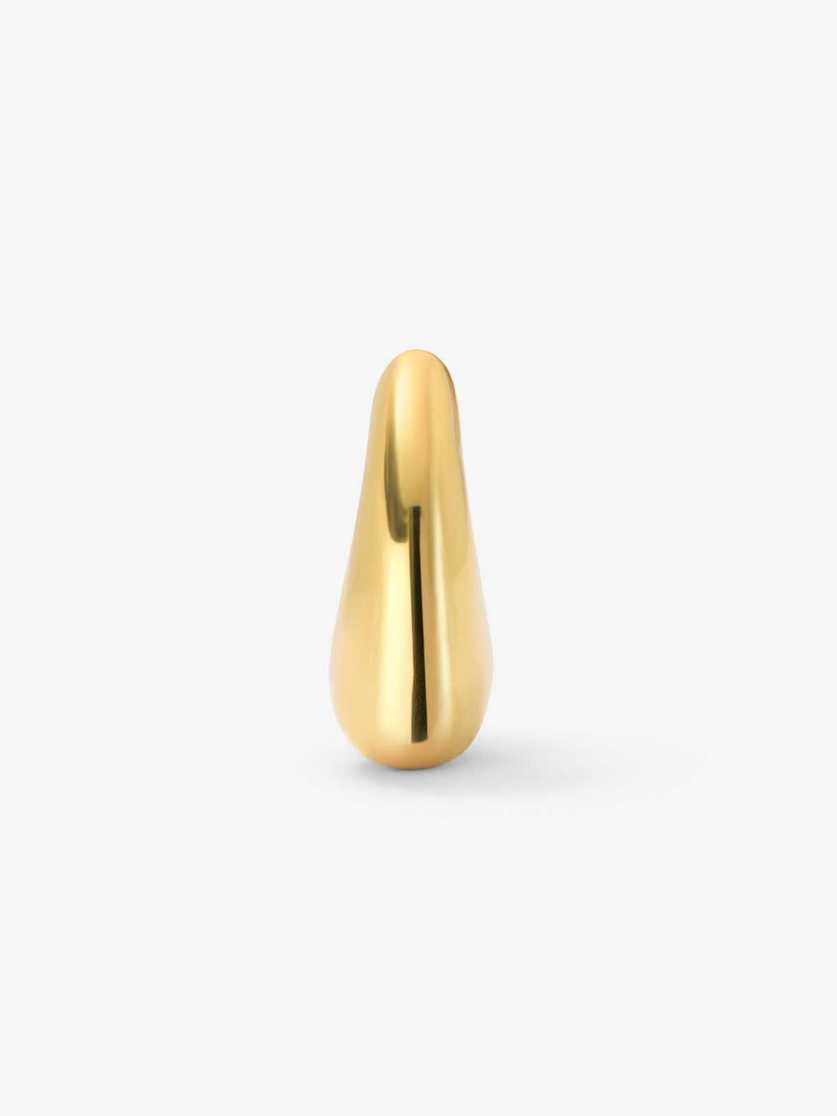 Earcuff de oro amarillo de 18K con diamante en talla brillante de 0,02 cts