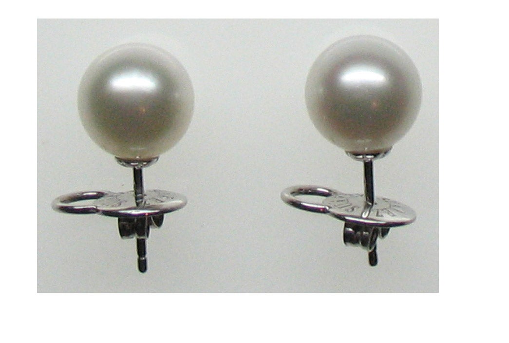 Pendientes de 925 con perlas australianas