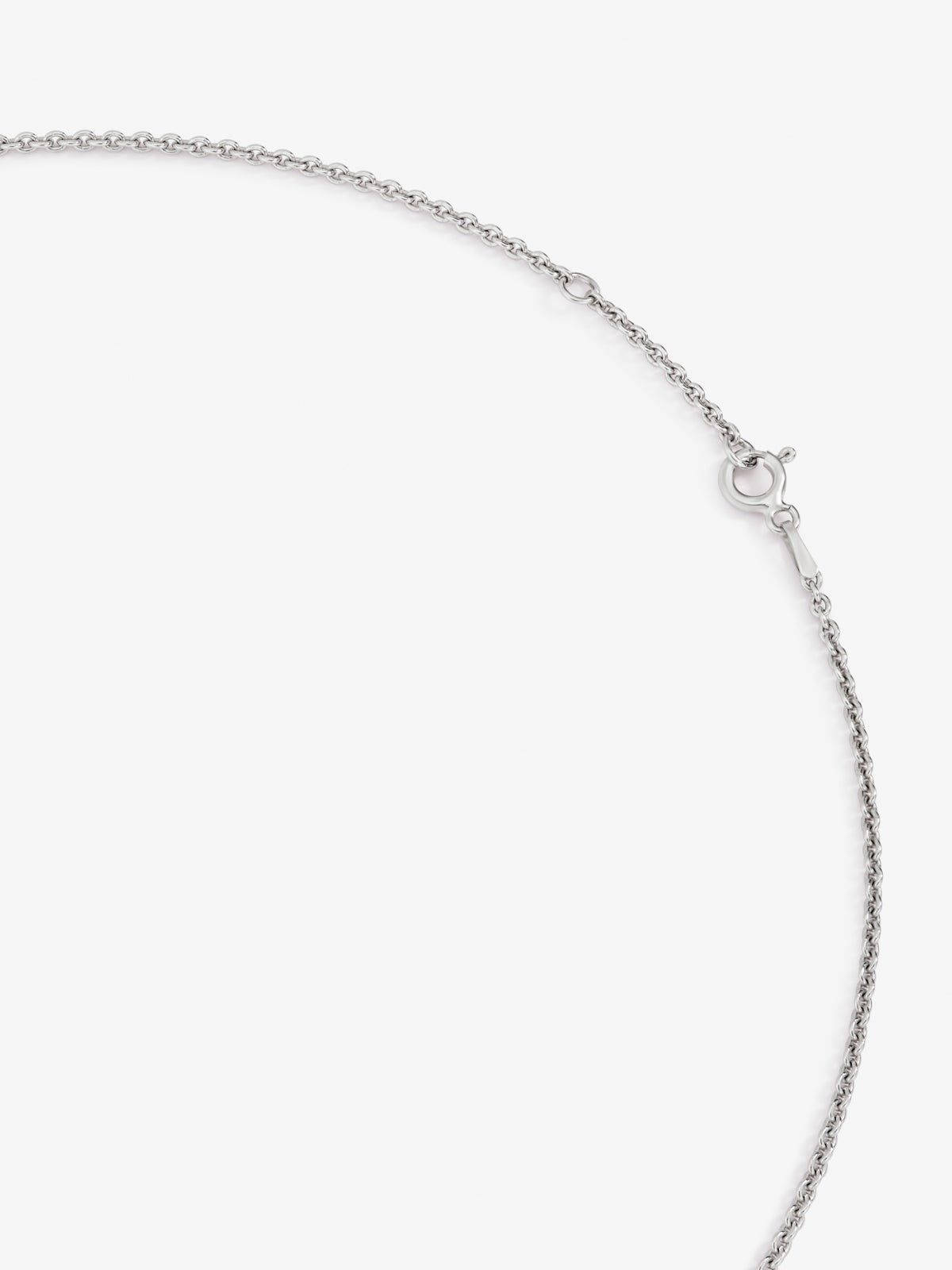 Colgante de plata 925 con topacio azul sky en talla brillante de 2,61 cts