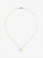 Colgante de oro rosa de 18K con letra M