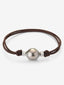 Pulsera one con perla tahití y detalles de plata 925