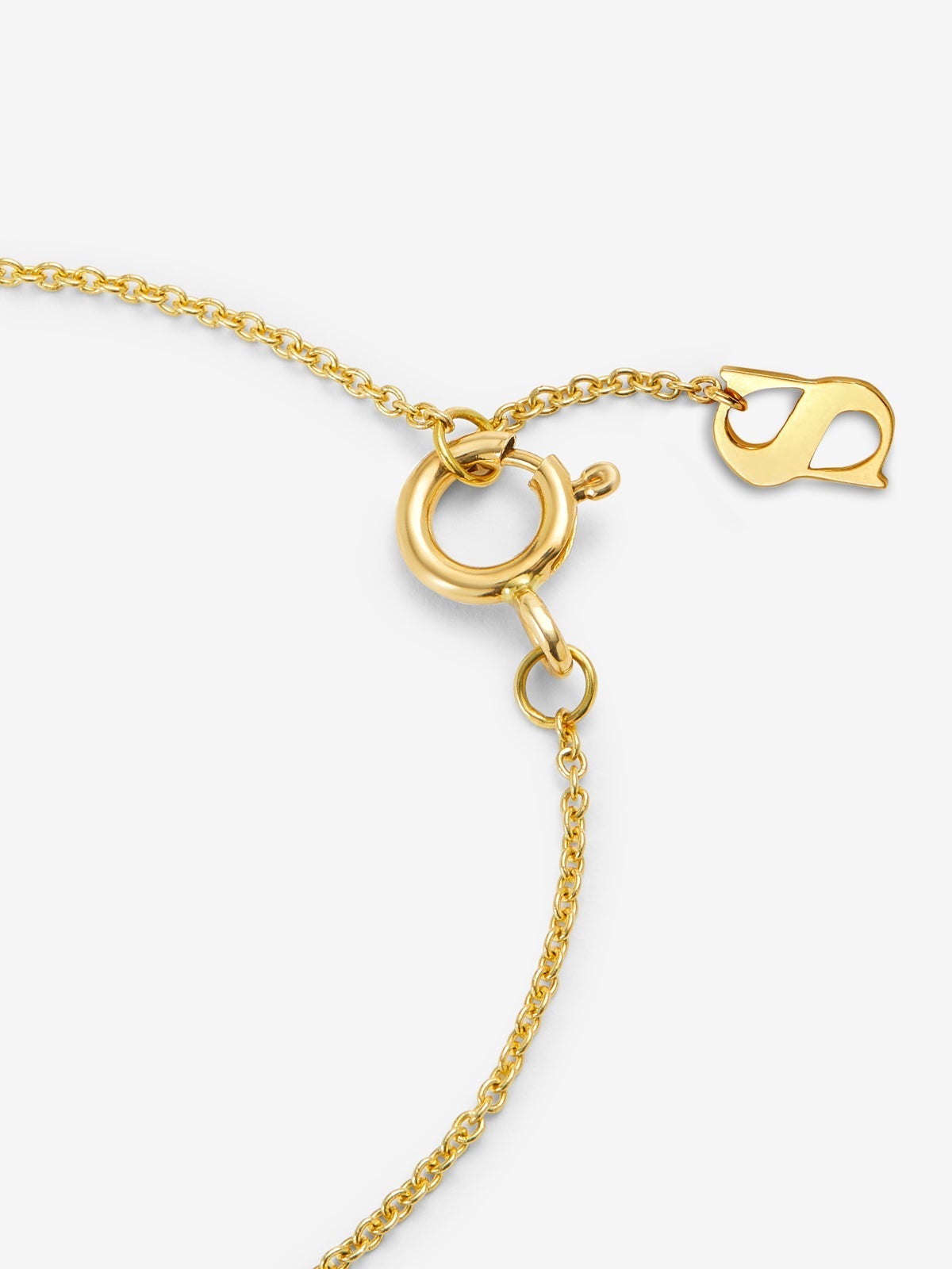 Pulsera cadena de oro amarillo de 18K con pavé de diamantes en talla brillante
