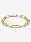Medium link bracelet made of 18K yellow gold