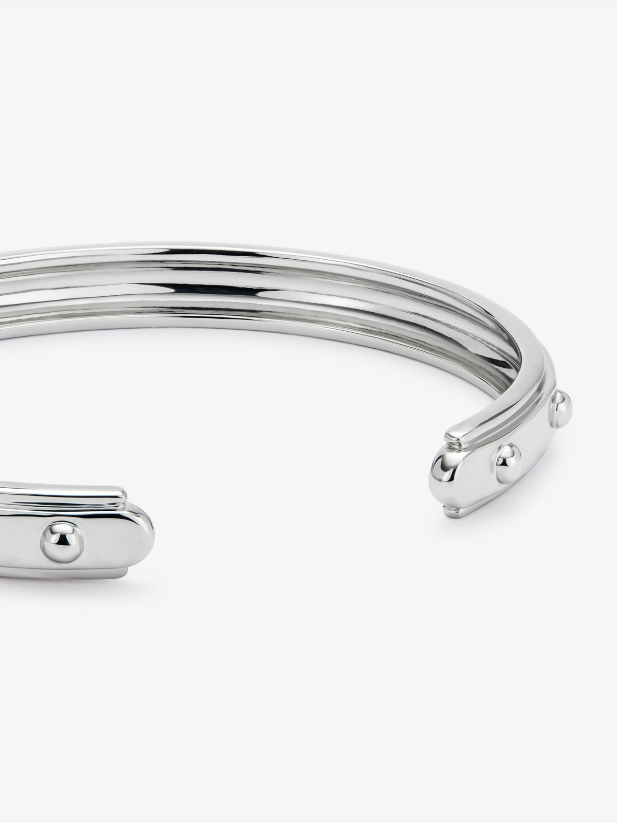 Pulsera rígida de plata 925