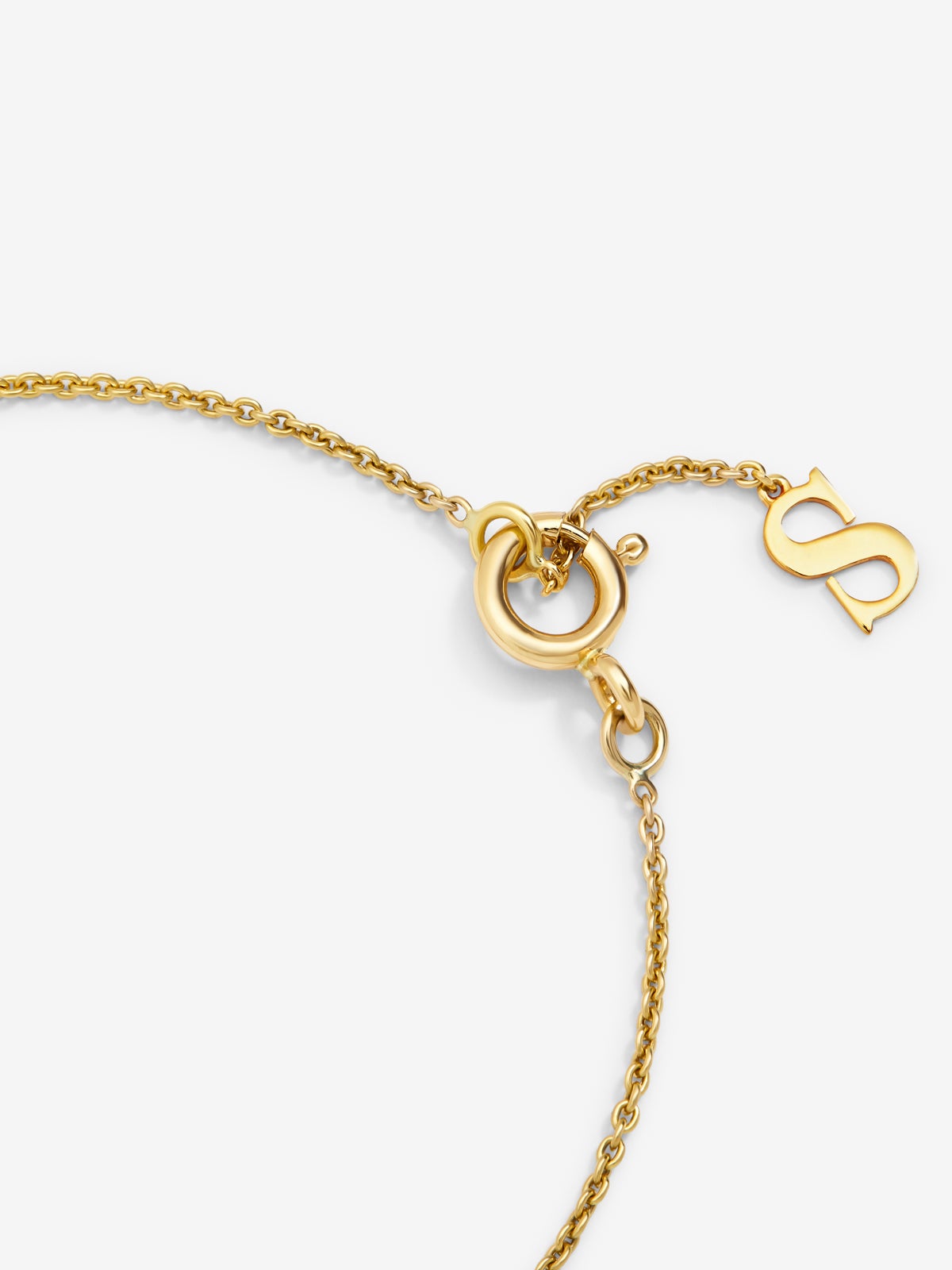 Pulsera de oro blanco y amarillo de 18K con diamantes blancos en talla brillante de 0,03 cts