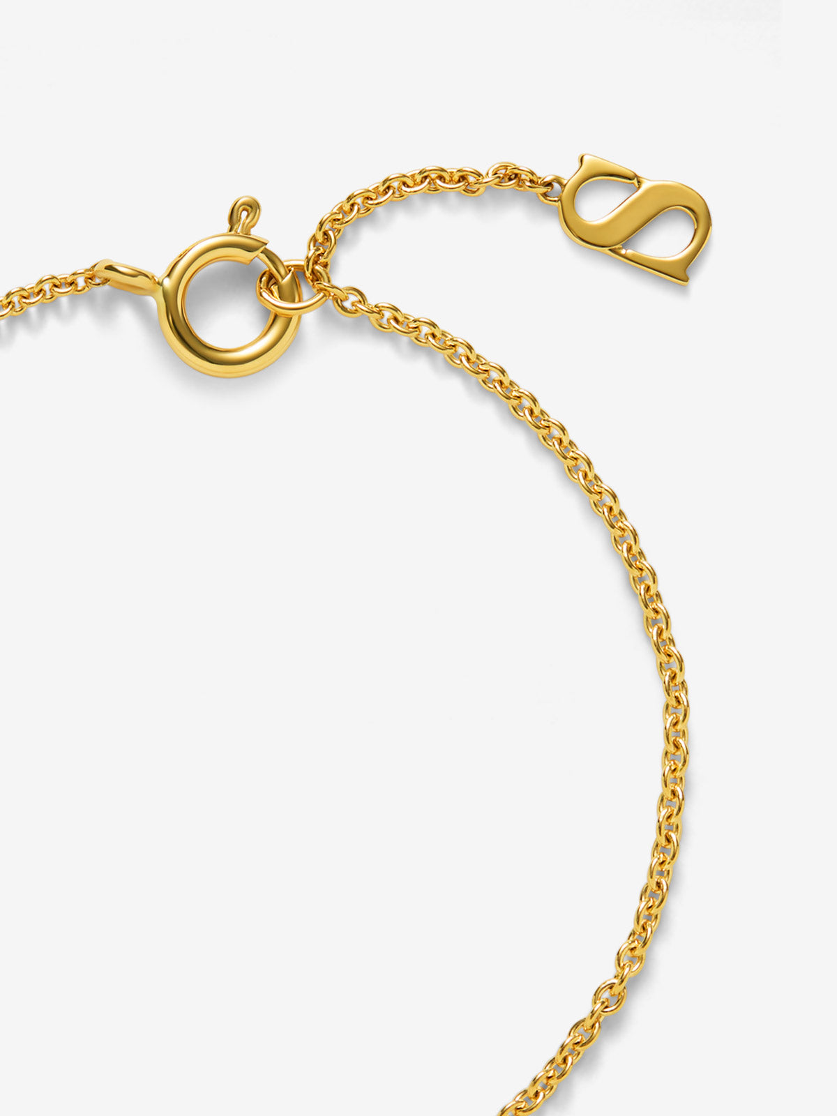 Pulsera eslabón mini de oro amarillo de 18K 