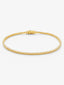 Pulsera de oro amarillo de 18K con diamantes en talla brillante con un total de 1,74 cts