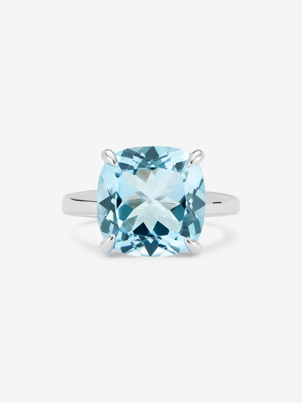 Anillo de plata 925 con topacio