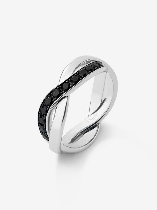 Anillo de Argento de Plata con espinela