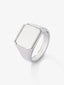 Anillo de sello grande de plata 925