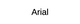 Tipografía Arial