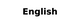 Tipografía English